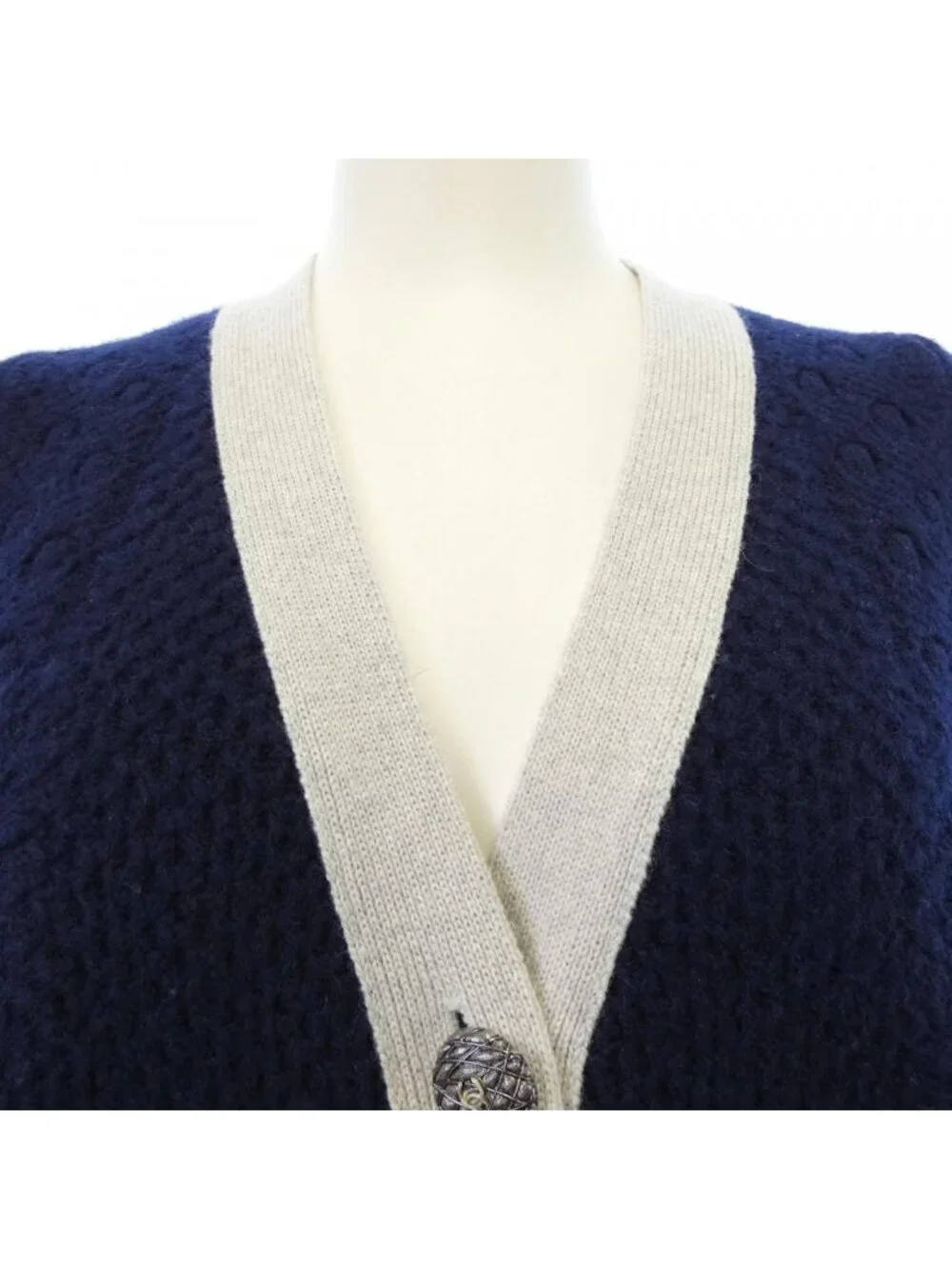 Chanel Cardigan Navy
